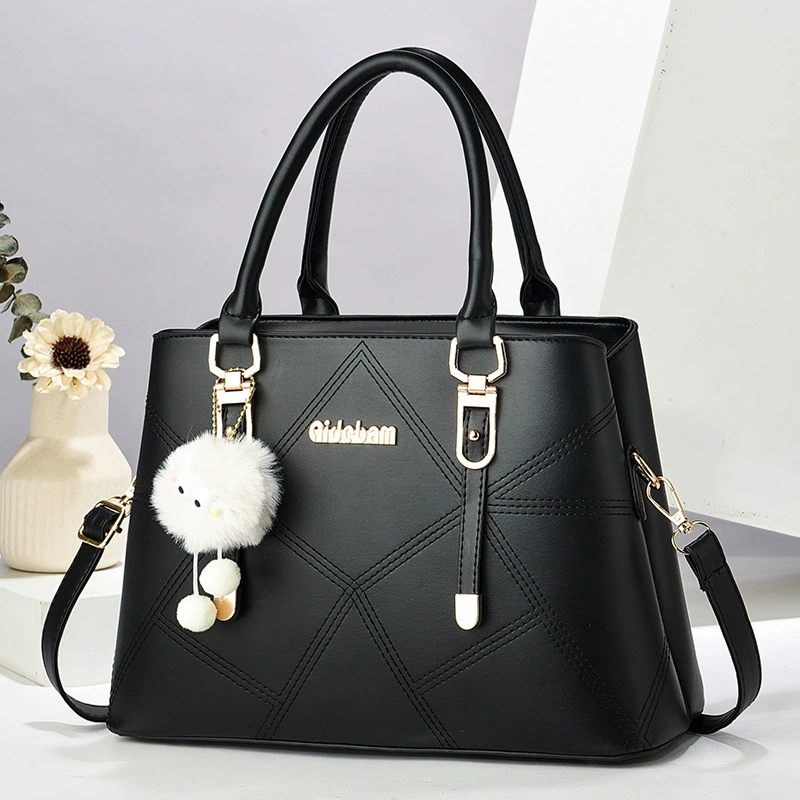 (Cross-border trading), high quality one-shoulder bag with diamond pattern, decorative stitching
