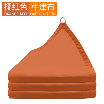 Avtomobil yan çətirləri — Sunshade Cloth Outdoor Camping Garden - orange-2-2m-square