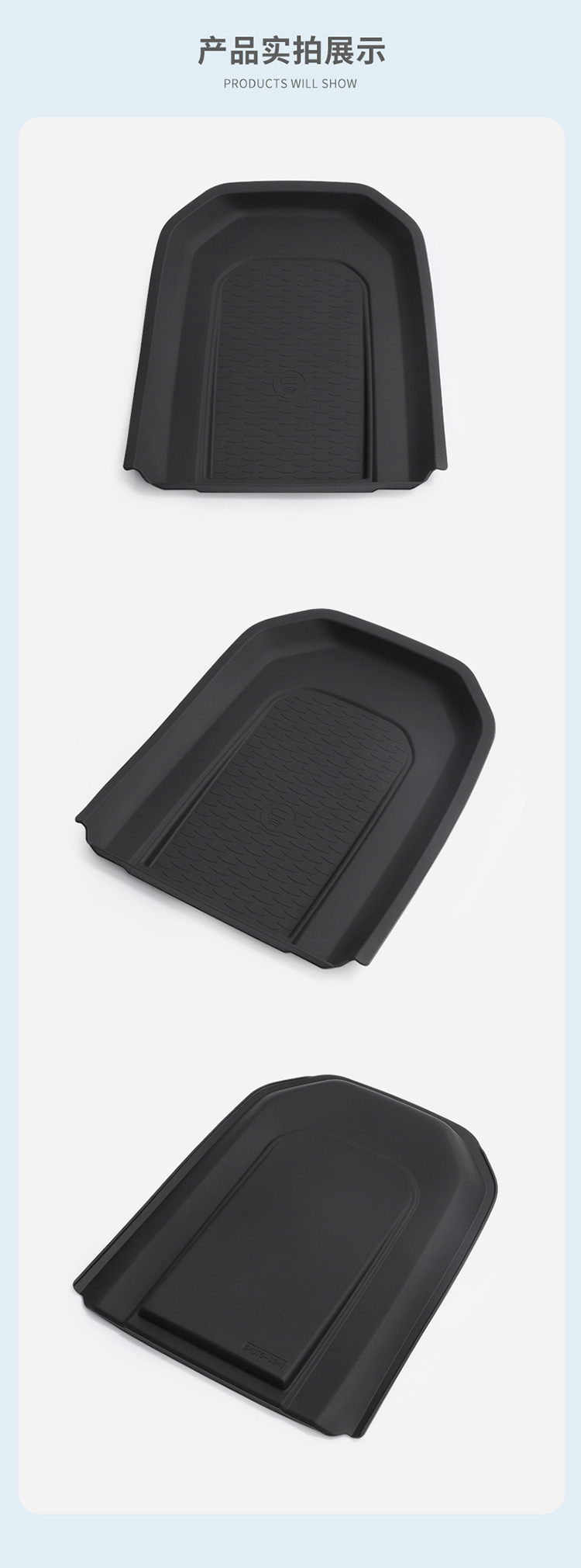 Suitable for 25-26 Model Cadillac Xt5 Center Console Wireless Charging Silicone Anti-Slip Mat, Car-Specific Modification Accessories
