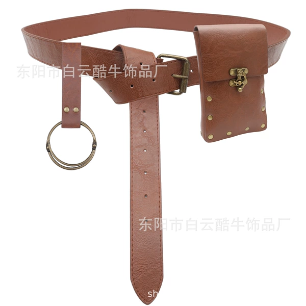 Skirt, buckle, set