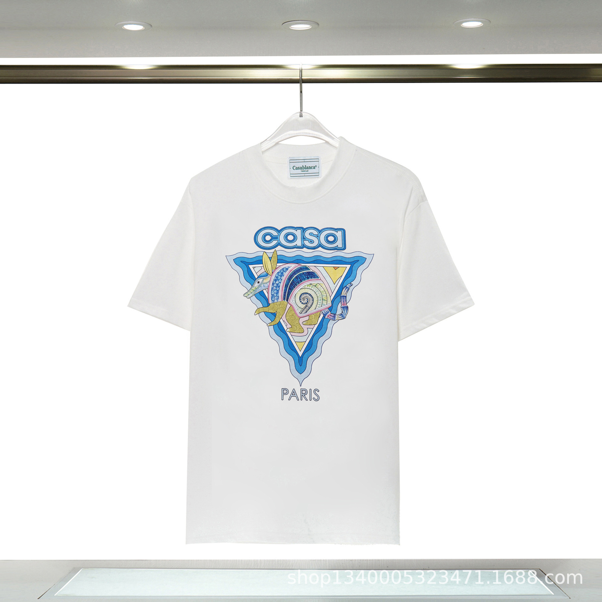 Casablanca T-shirt Alebrije Armadillo White