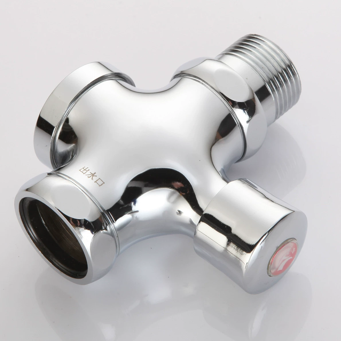 All -copper squat toilet flushing valve hand hand -type stool pool delay valve toilet autism -closed presses flush valve switch