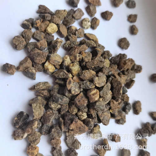 纯净水处理水过滤用石榴石优质饮用水处理滤料无尘水切割用砂