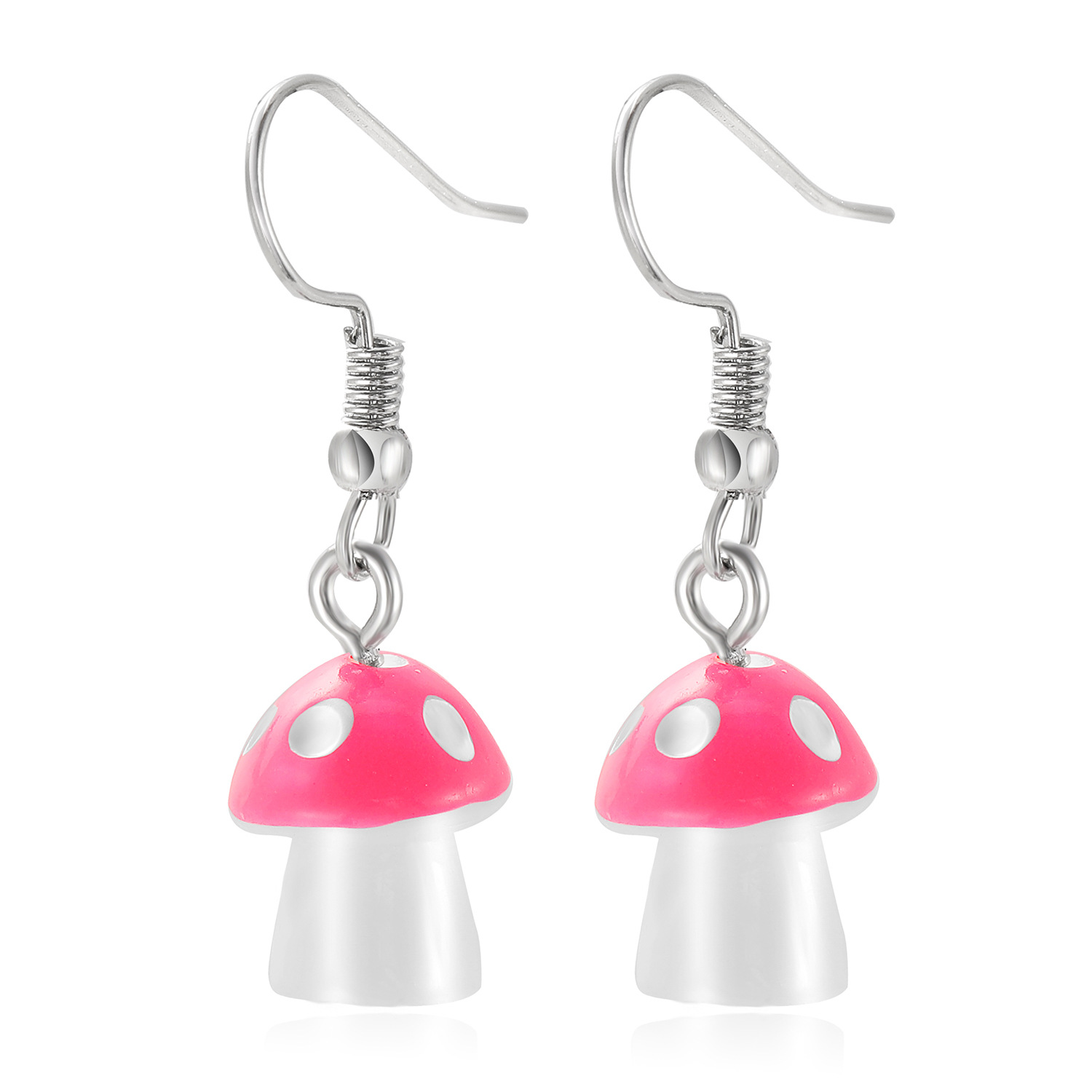 New Creative Simple Fashion Style  Pastoral Mushroom Earrings display picture 22