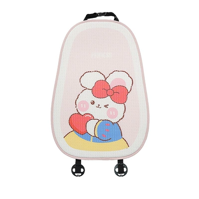 creative car pillow comfortable breathable – Headrest - honeycomb-confession-rabbit-cushion-backrest