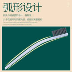 Pure copper wire brush small toothbrush industrial rust removal brush bristle brush Wenwan King Kong walnut cleaning wire brush hard bristle brush