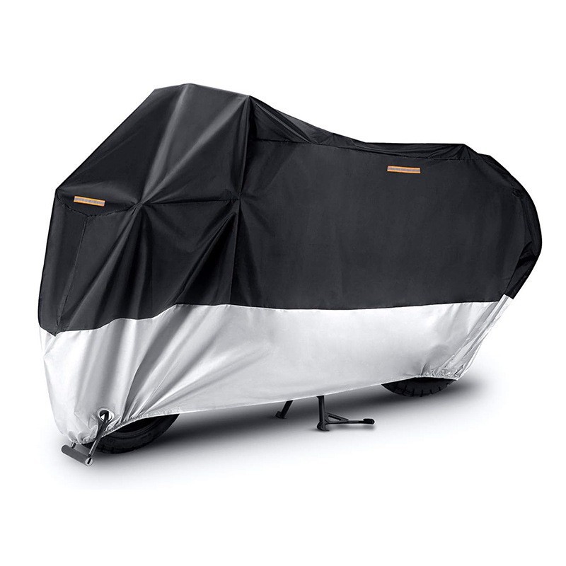 In-Stock Cross-Border 190t Motorcycle Cover Outdoor Car Cover Motorcycle Cover Electric Vehicle Waterproof Sun Protection Bicycle Cover