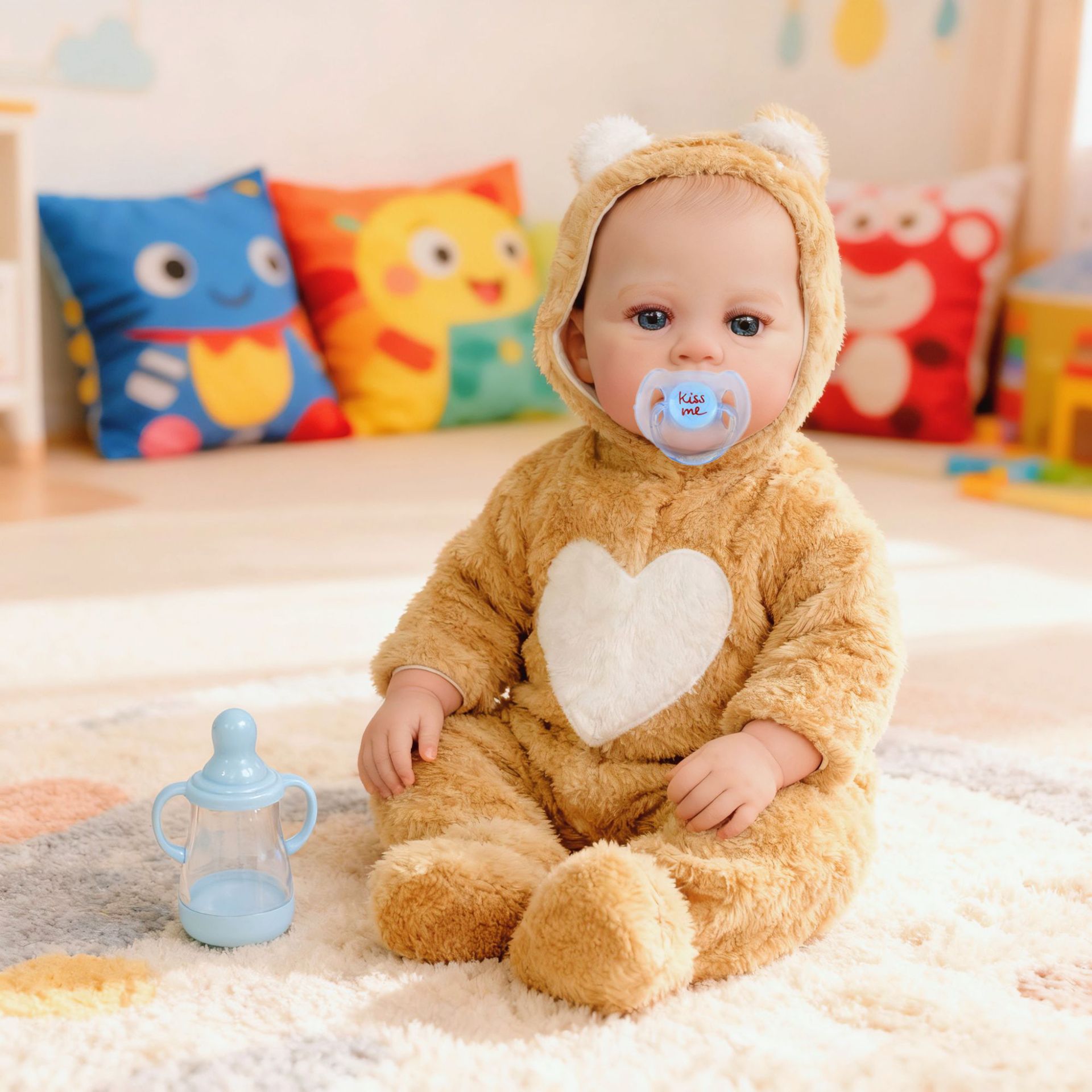 NPK 18 pulgadas camiseta de peluche simulación muñeca de juguete Meadow regalo de cumpleaños para niños de Navidad