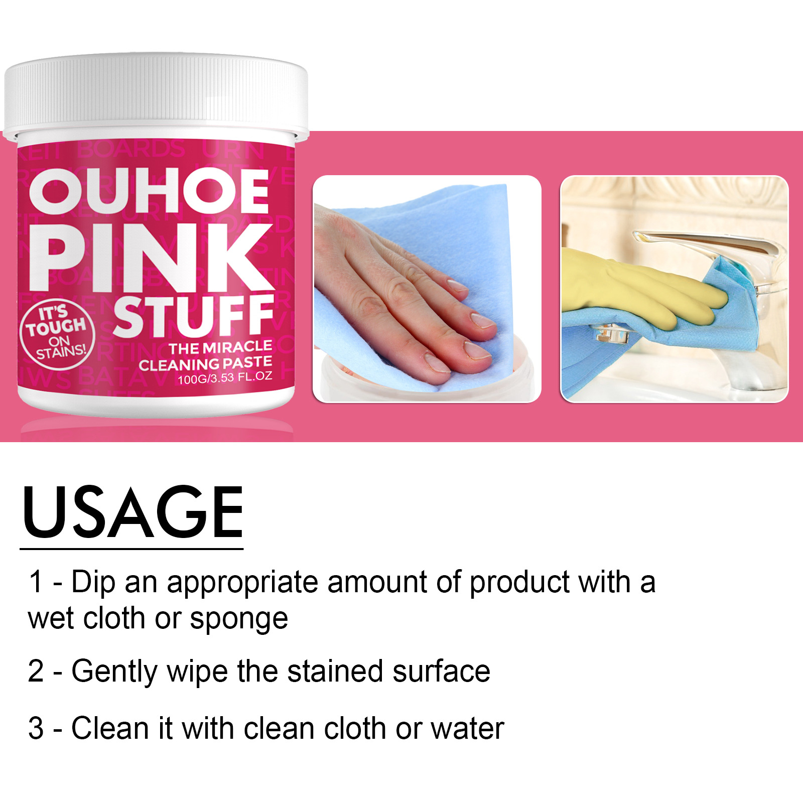 OUHOE Cleaning Paste Image 4