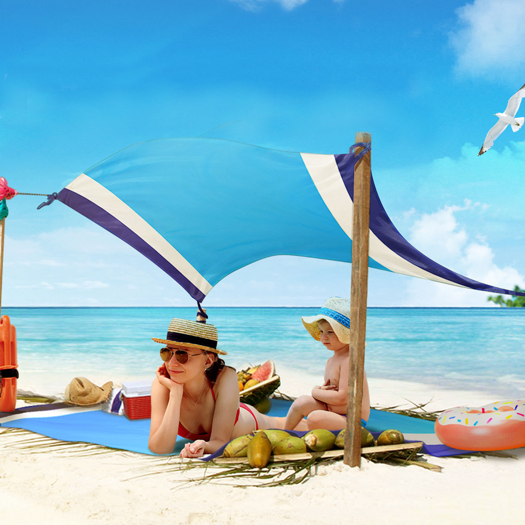 블루 화이트 사파이어 블루