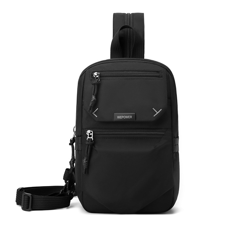 WEPOWER nueva mochila de viaje de negocios para hombres, mochila de viaje de gran capacidad, mochila de pecho casual de moda