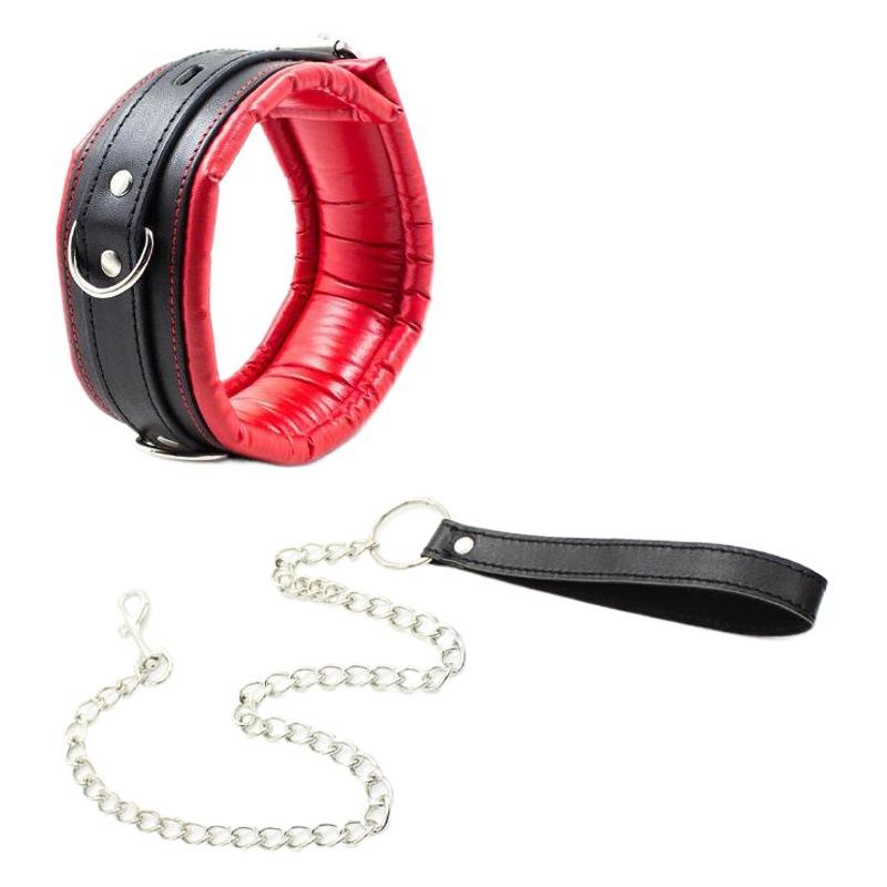 Productos sexuales para parejas, esposas y tobilleras de cuero, esposas y tobilleras de esponja, ataduras de cuero, juguetes para coqueteo en pareja image 1