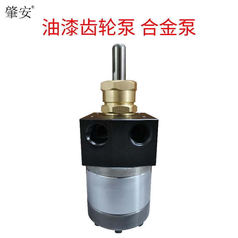 合金齿轮计量泵  静电喷漆齿轮泵 液体涂料计量泵 油漆泵抽胶泵|ms