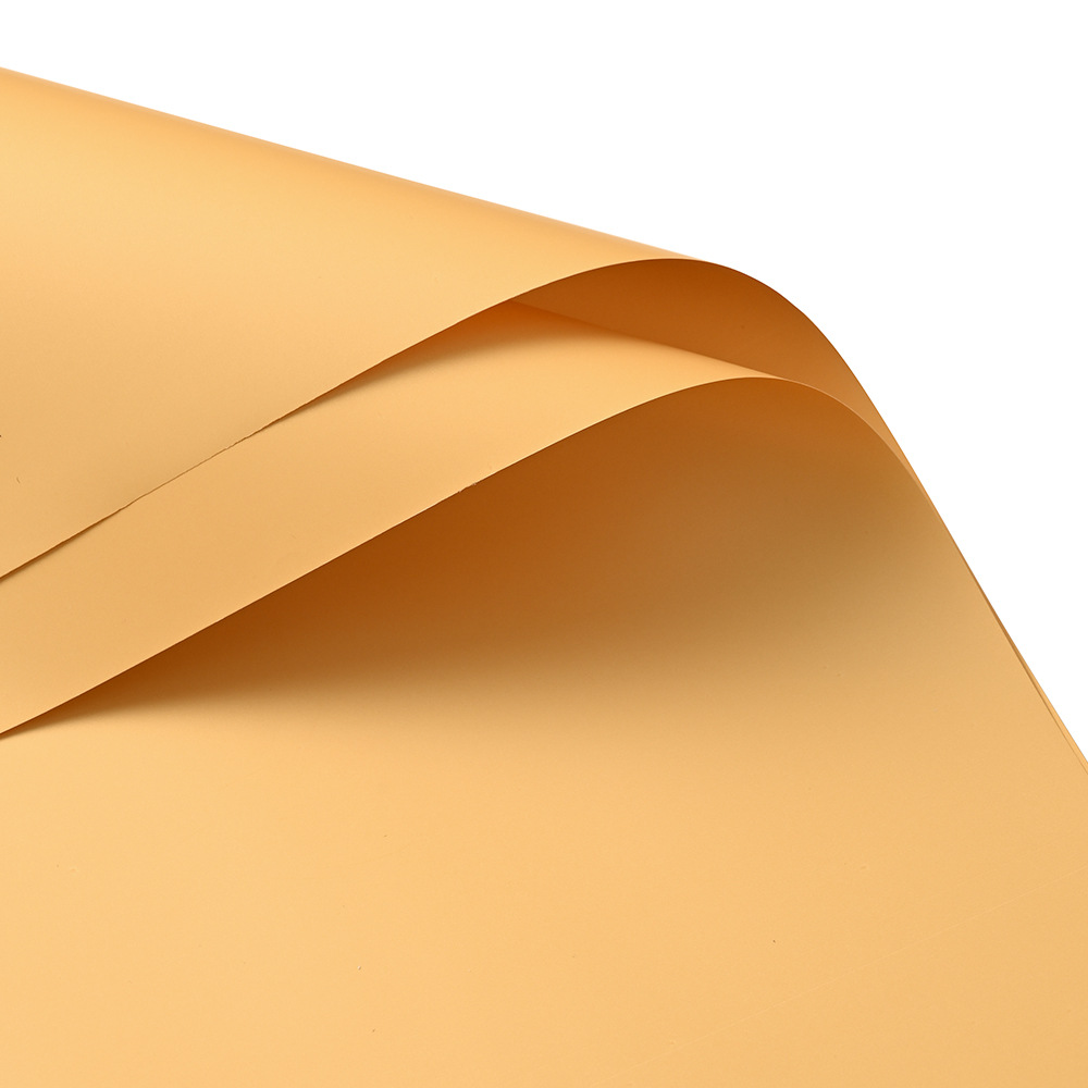 Jiemi materiales de flores florería floristería papel de embalaje de flores impermeable papel euroasiático de dos colores color sólido papel Ouya papel de embalaje de ramo