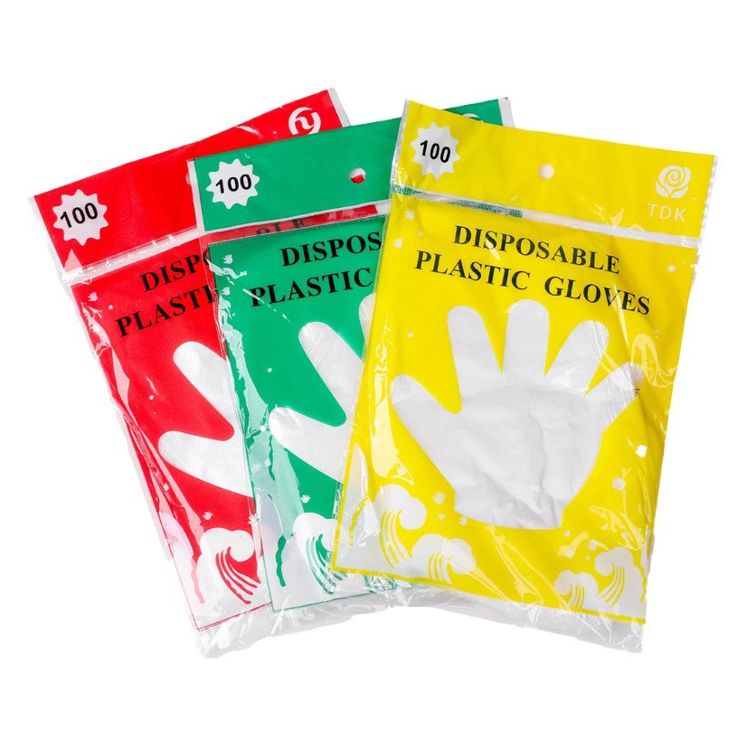 100 шт одноразовые перчатки пластиковые для мытья посуды Кейтеринг красоты стоящие одноразовые перчатки