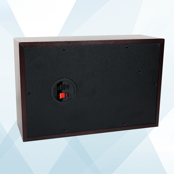 sala de aula Xinshang pared interior altavoz de sonido sala de aula radio pared tienda de música de fondo pared tipo altavoz de madera