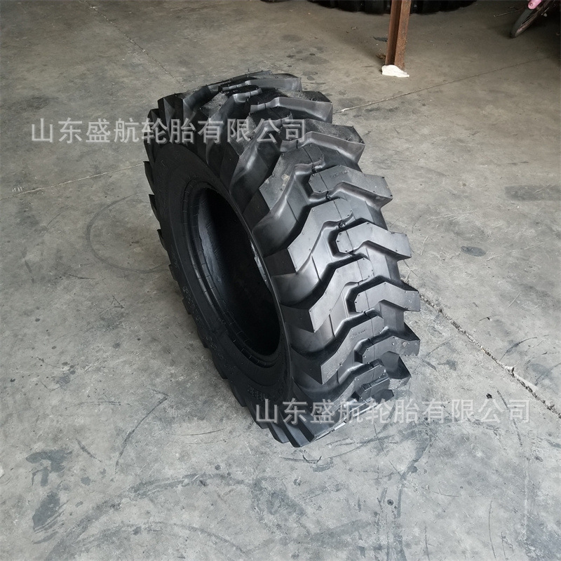 两头忙真空耐磨工程轮胎10.5/80-18 12.5/80-18R-4花纹装载机轮胎