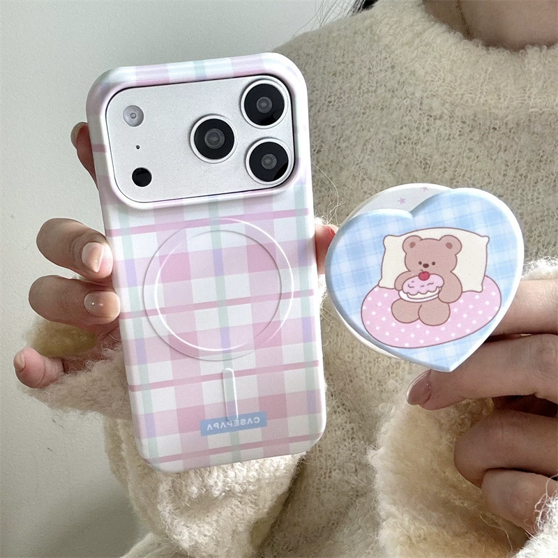Apple, iPhone17, совместимый чехол, iPhone16 Pro, с маленькими медведями, 17промакс, pro15