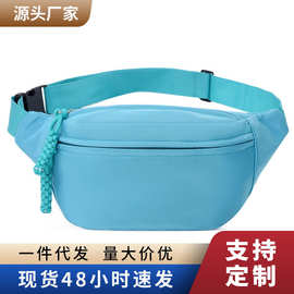 腰包批发新款糖果色胸包小清新高级感可爱女生腰包秋冬女式小挎包