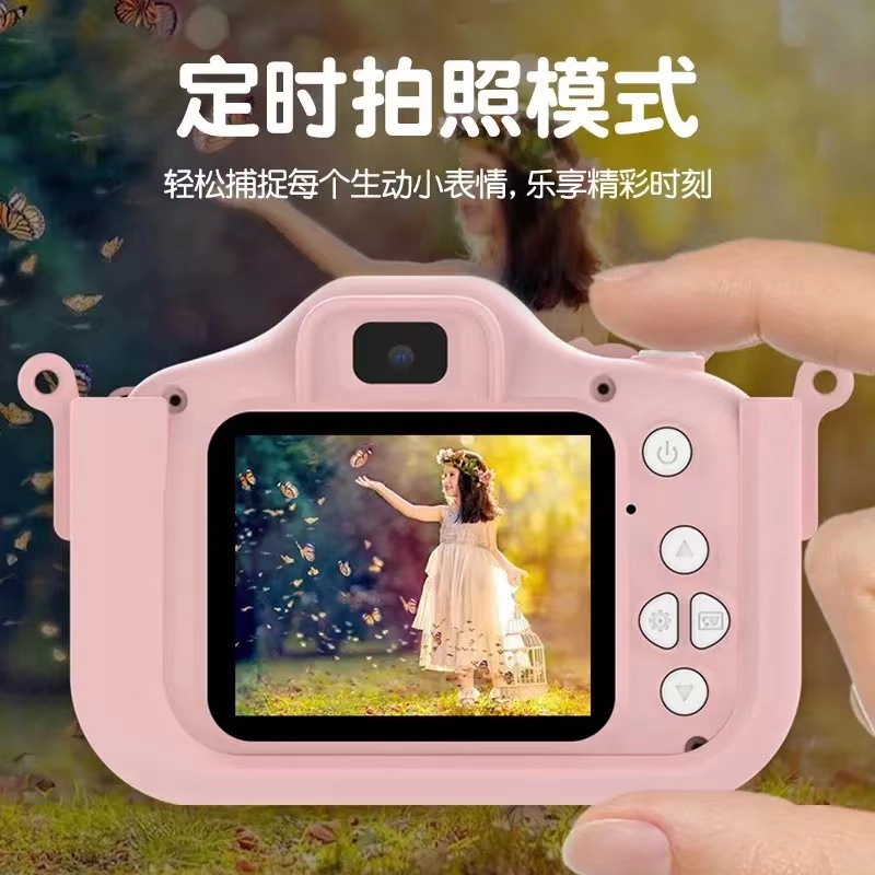 X5 cámara digital para niños 2000W pixel para niños mini cámara juguete dibujos animados pantalla IPS regalo