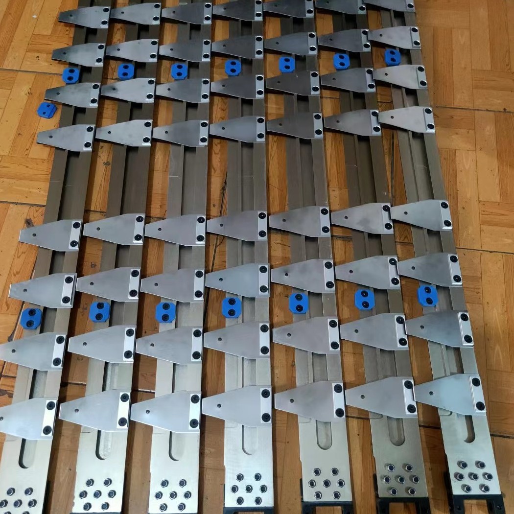 牙排清废上顶针下顶针钢板板框座链精准丝印机顶针耐用印刷机