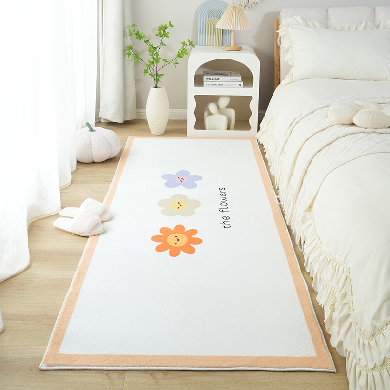 Ej 모조 캐시미어-야자 꽃