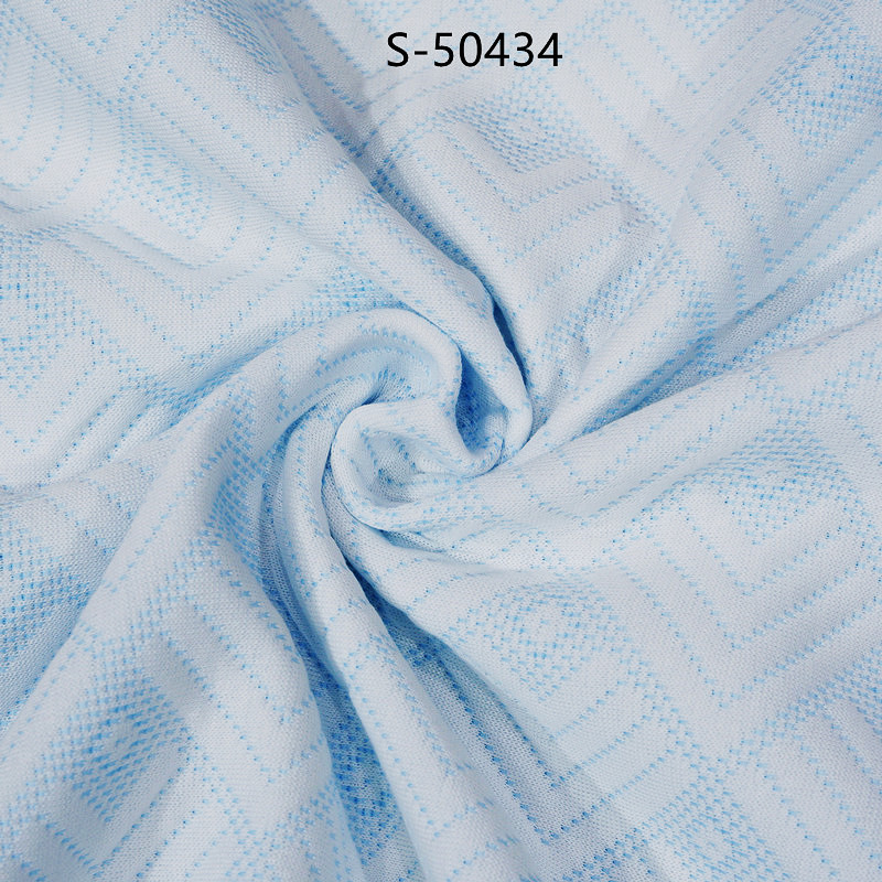常常流行款小花型抗起球功能性针织布乳胶枕头空气层床垫面料