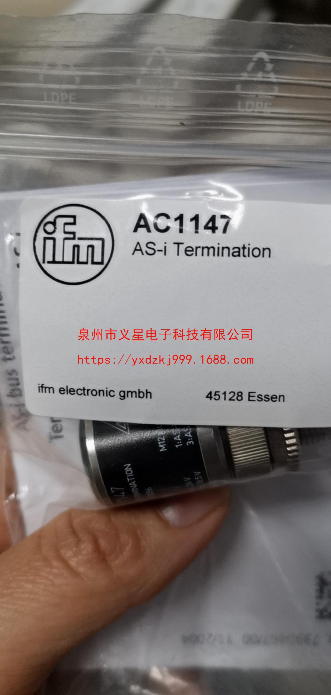 IFM 易福门AC1147传感器控制器现货当天发