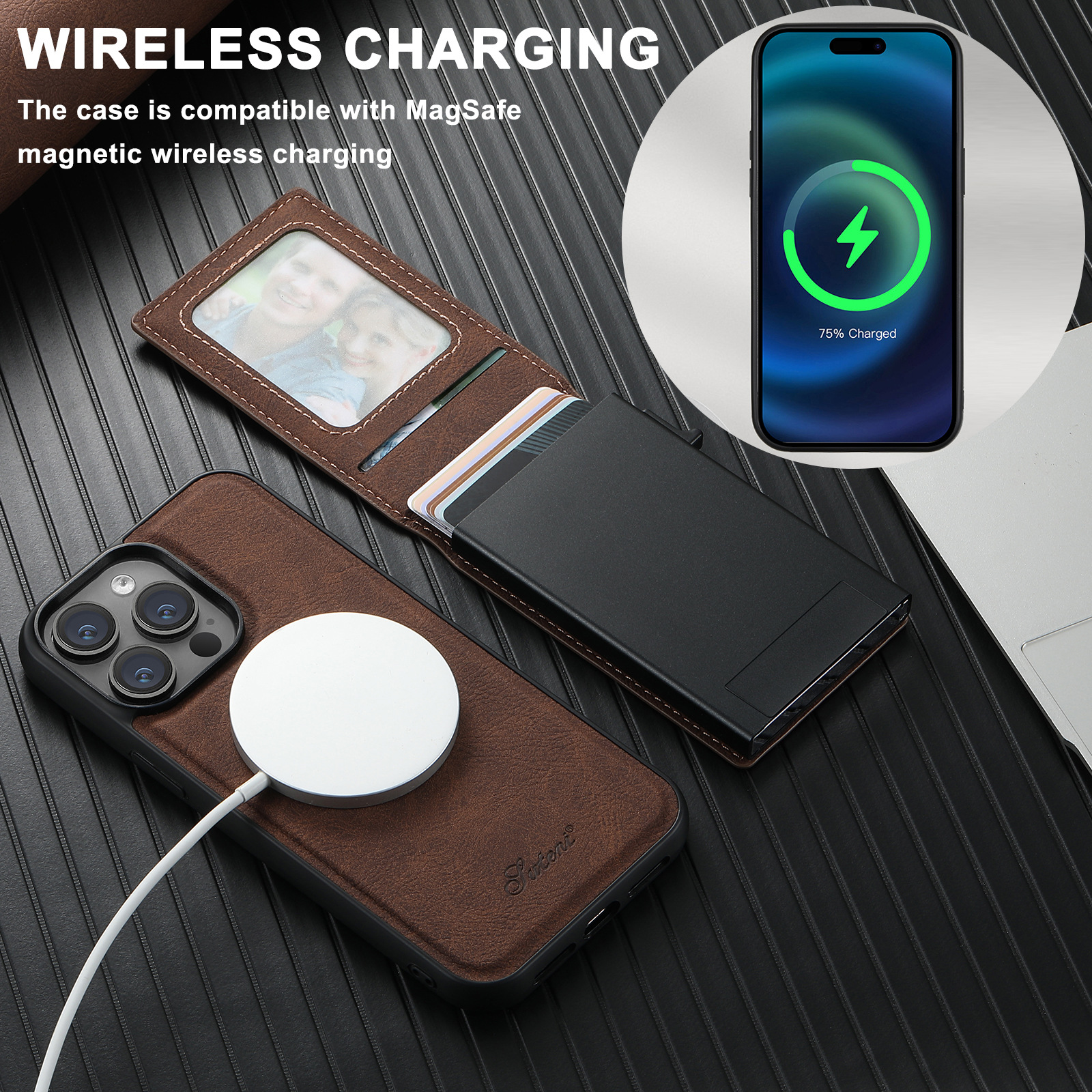 Suitable For Iphone 16ProMax Mobile Phone Case, IPhone15 Magnetic Wireless Charging Function, All-inclusive_voghion.com
