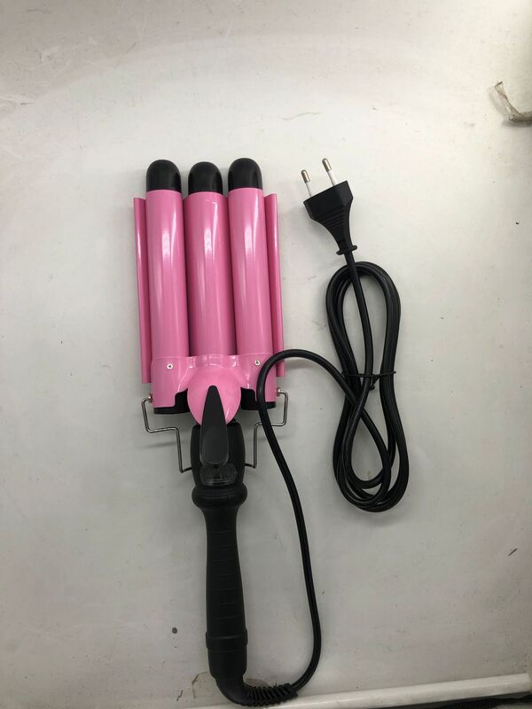 液晶三管巻き棒三棒巻き器水波紋美髪棒卵巻き電気板クロスボーダーパーマ器|undefined