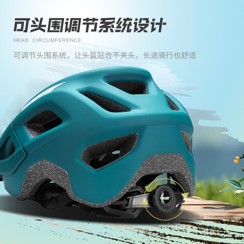 Casco de bicicleta de montaña transfronterizo integrado formado descenso rápido vehículo de carretera casco de patinaje al por mayor hombre