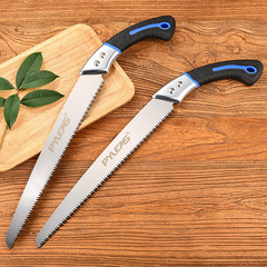 SK5 Steel Hand Saw, Fruit Tree Pruning Saw, Three-Sided Grind, Hardened Waist Saw, Home Logging Saw, Garden Hand Saw