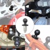 Motorcycle, ball head, metal face blush, screw, phone holder, camera, tubing, recorder with accessories, aluminum alloy
