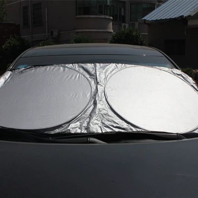 Sun shade Sunshade Coated with Silver