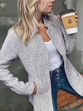 Z 24082 Street Style Wool Coat ���^�������� �W���羳���R�d��