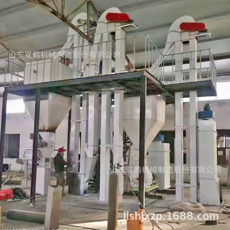 加工蛋鸡饲料生产线 牛羊浓缩饲料机组 山东双鹤大型饲料设备厂家