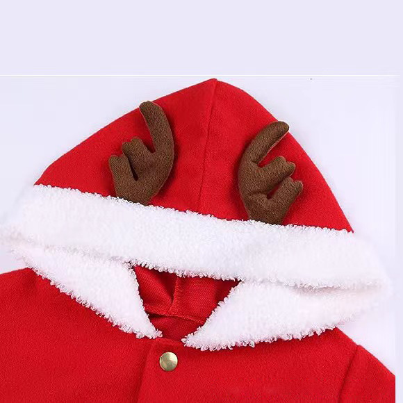 Christmas Cartoon Style Cute Antlers Cloth Party Christmas Dress display picture 3