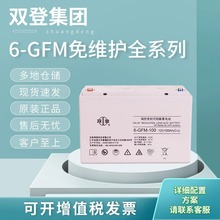 双登蓄电池6-GFM全系列12V24/38/65/100Ah直流屏消防医疗后备电源