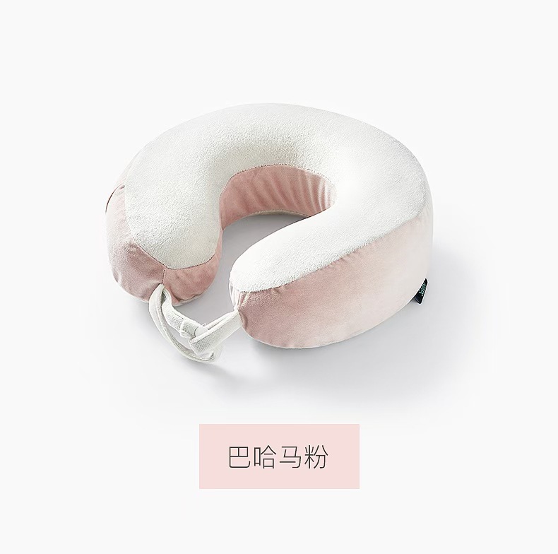 定制泰国天然乳胶枕飞机旅行出游异形枕 护颈椎U型枕青岛莱西代发