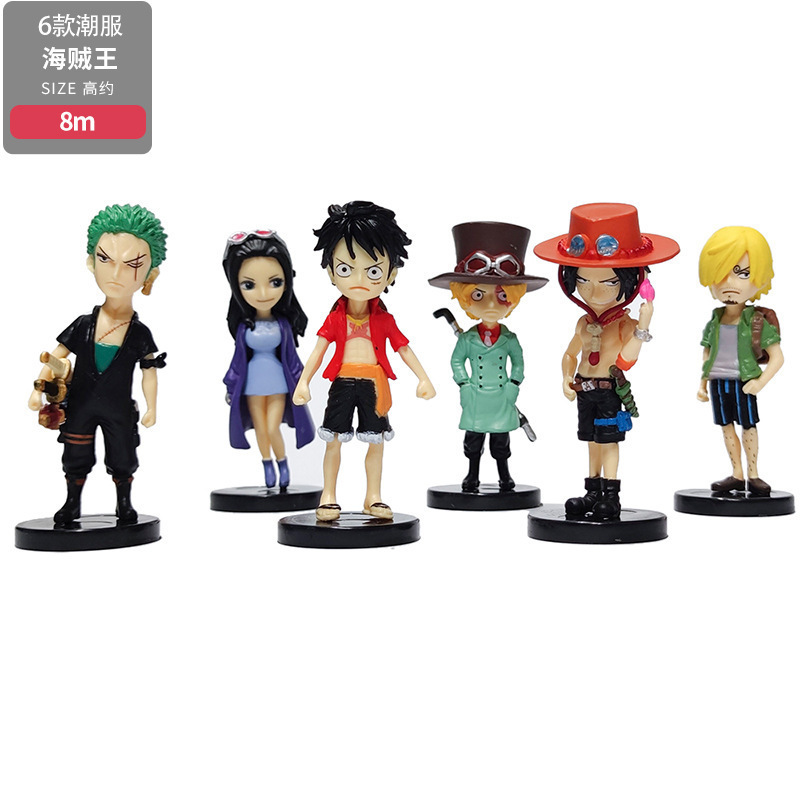 漫画アニメーションシリーズハンドモデル海賊ドラゴンボール装飾品ヒーロー王連合クリップ人形|undefined