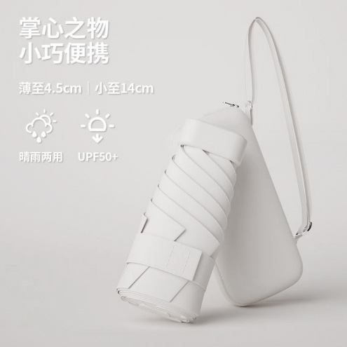 ミニビニール日焼け止めパラソル折りたたみコンパクトポータブルリングハンドル日傘卸売日傘メーカー在庫|undefined