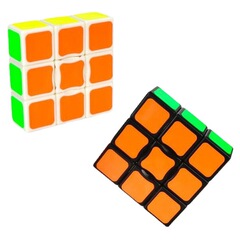 133 Single-level Rubik's Cube Black 1X1X3 One-level Rubik's Cube Intellectual Puzzle Cross-border Hot Selling Stress Reduction Street Stall Children's Toy