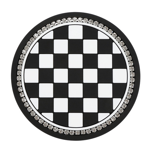 Car Water Coaster Coaster Door Groove Pad Interior Modification Car Interior Decoration Supplies Complete Car Universal Anti-Slip Mat