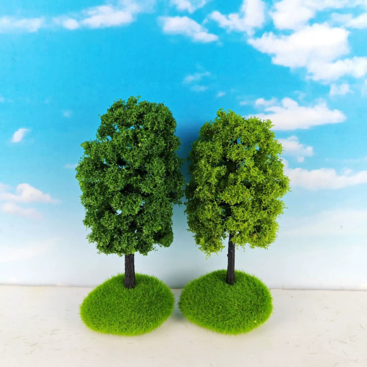 Архитектурная модель песочного стола, архитектурная модель, микроландшафтное украшение, искусственный пластиковый цветок, B90 фут