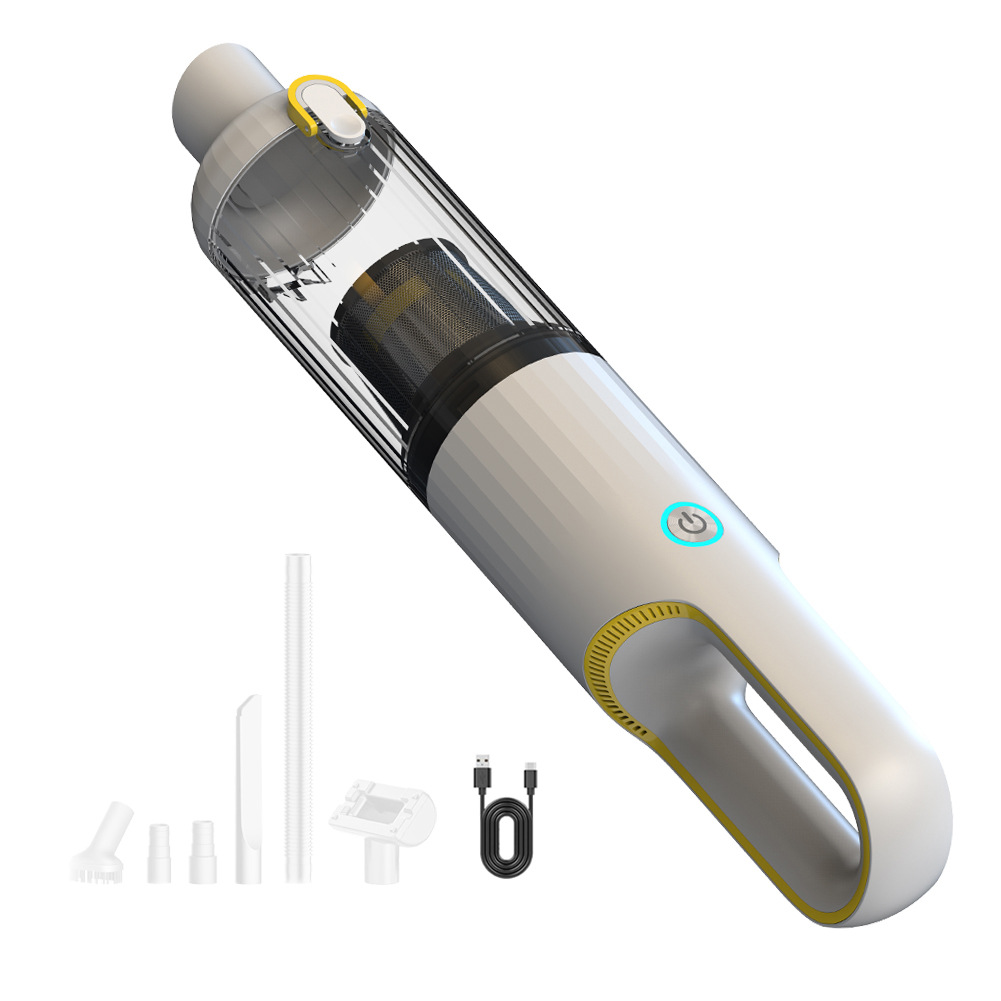 Car Vacuum Cleaner Portable Handheld Household Car Vacuum Cleaner 20000Pa Strong Suction High Power Vacuum Cleaner V12S