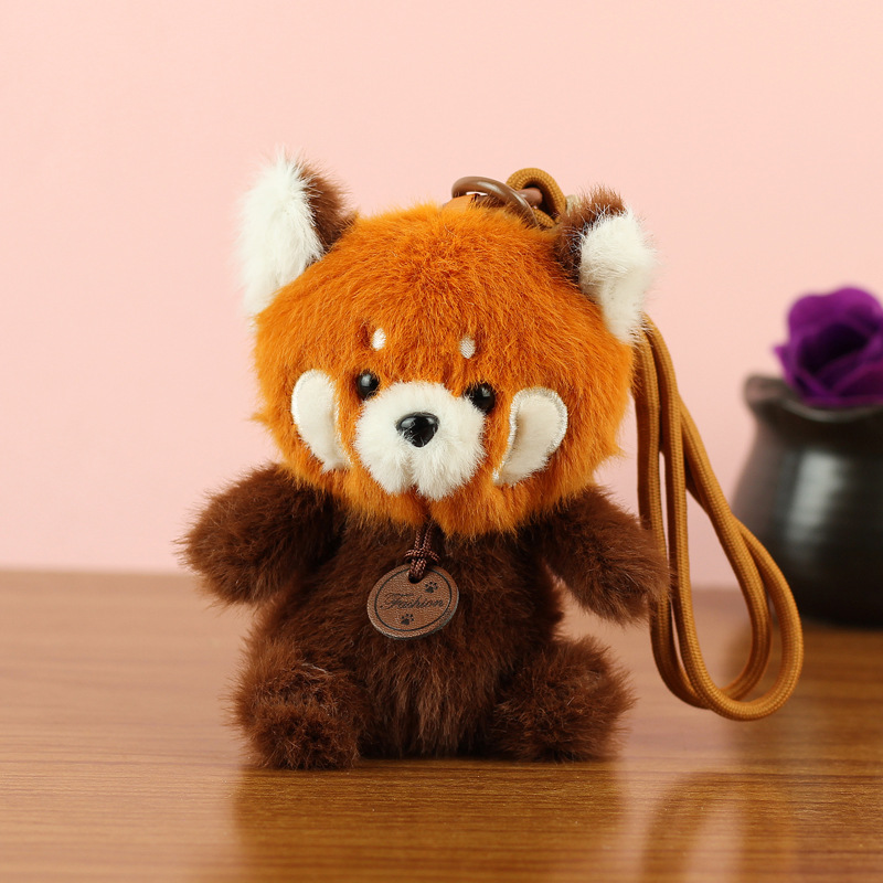Nueva serie de muñecas de peluche panda muñecas de peluche colgante lindo muñeca de animales almohada muñeca de regalo