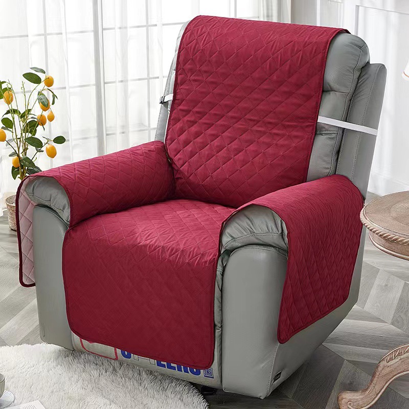 Foreign Trade Recliner Pet Mat Full Knitted Solid Color All-Season Universal Cushion Single Function Sofa Cover_voghion.com