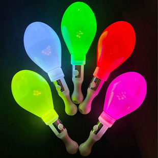Glow Stick Glitter Sand Ball Stick Glowing Rattle Sound Sand Mallet Stick Sand Hammer Stick Concert Party Event Wholesale