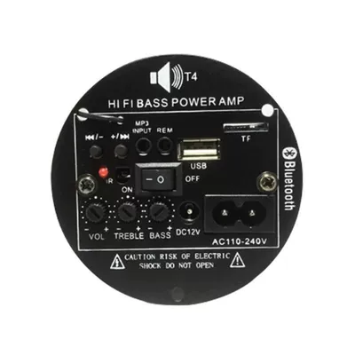 5inch Car Subwoofer Modified Motherboard Wireless Bluetooth Amplifier Board Audio Circuit Board Car Audio DIY Accessories (Car speaker/subwoofer) - 4-inch-dual-purpose-bluetooth-board