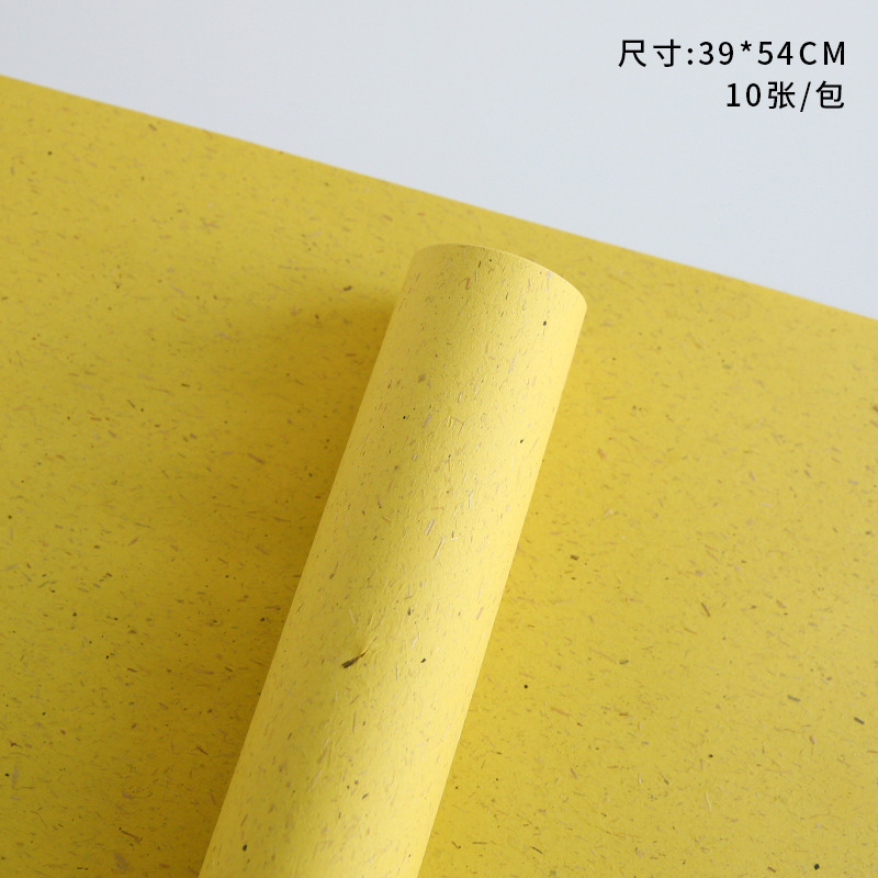 Nuevo otoño cálido invierno astillas de madera mano rasgada ramo de flores envoltura de papel de regalo embalaje manual DIY material de papel de arte lote